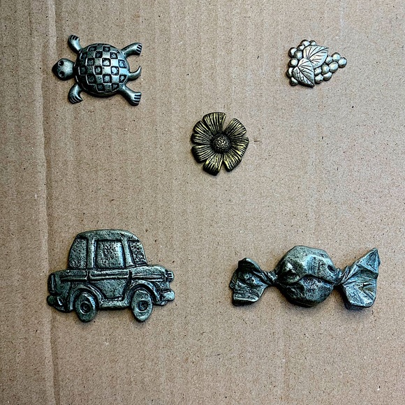 5 Big Bang Drawer Pulls Car Turtle Candy Flower - Picture 1 of 9
